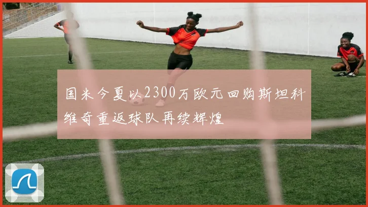 国米今夏以2300万欧元回购斯坦科维奇重返球队再续辉煌